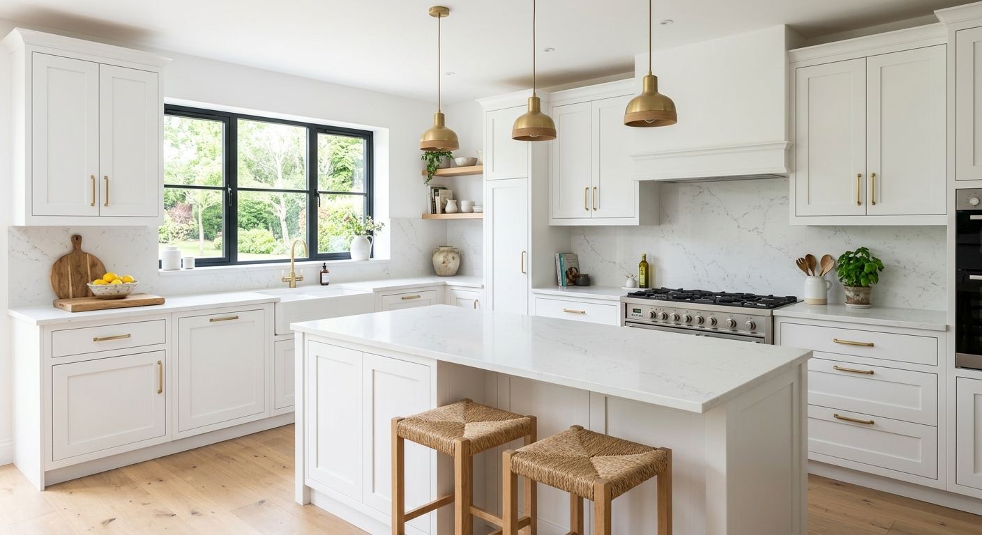 Modern kitchen renovation in Wingham, Ontario