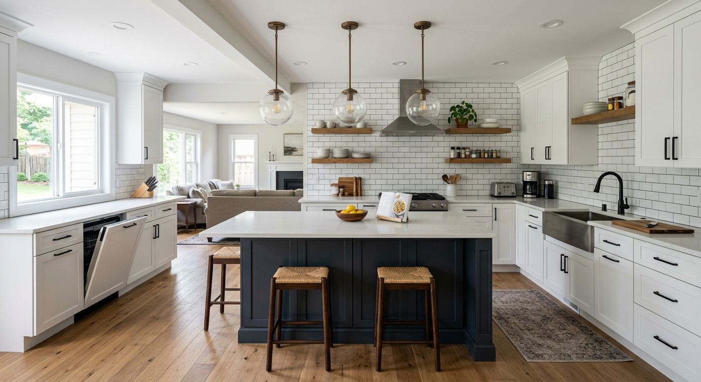Kitchen renovation completed in Fairfield