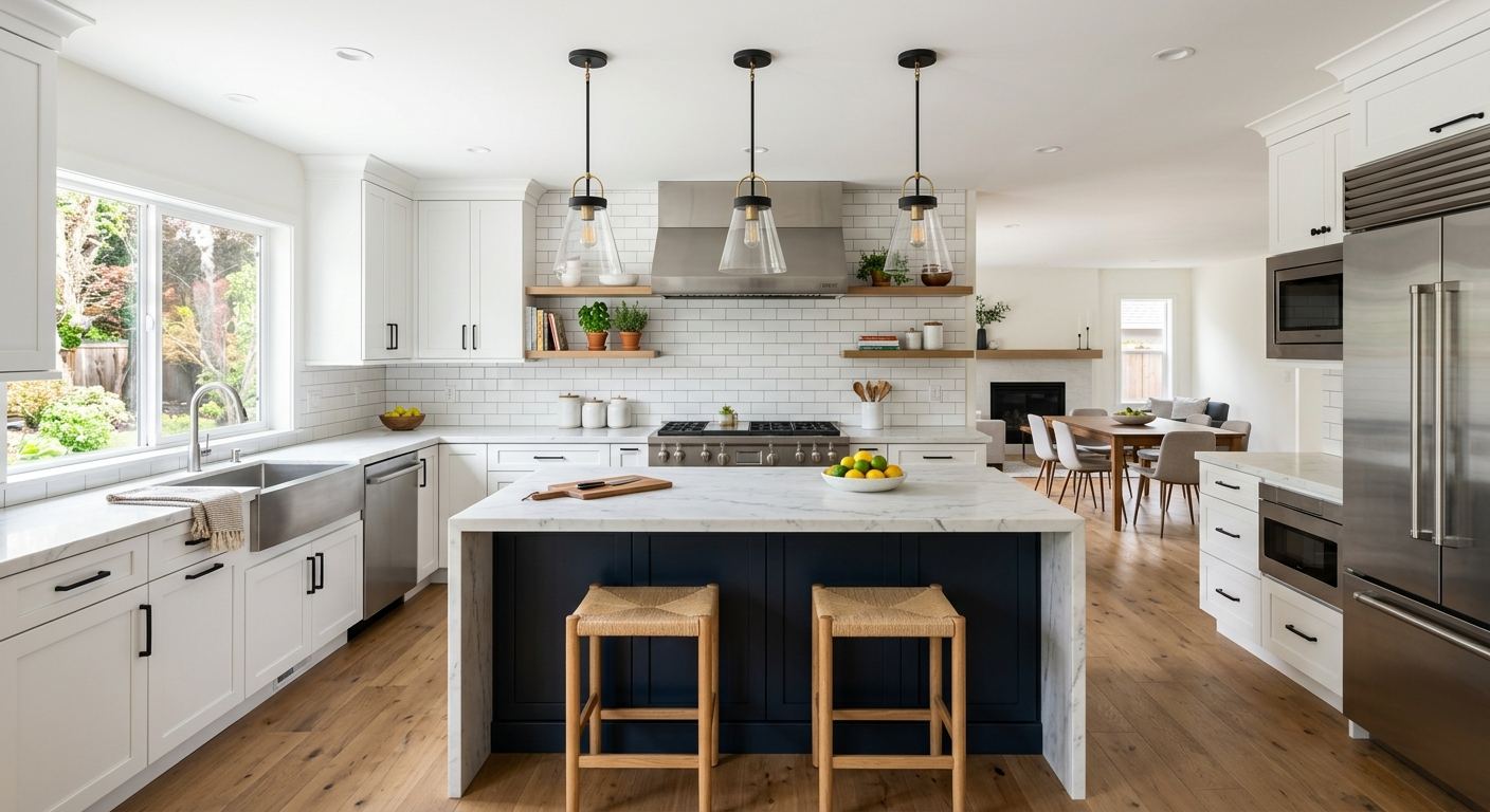 New kitchen installation in Milton, Ontario