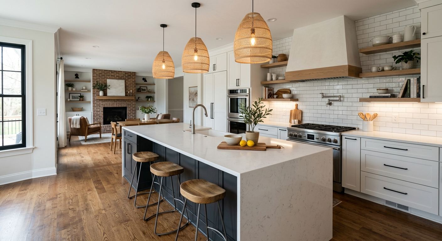 Kitchen remodel in Perth — new cabinets and countertops