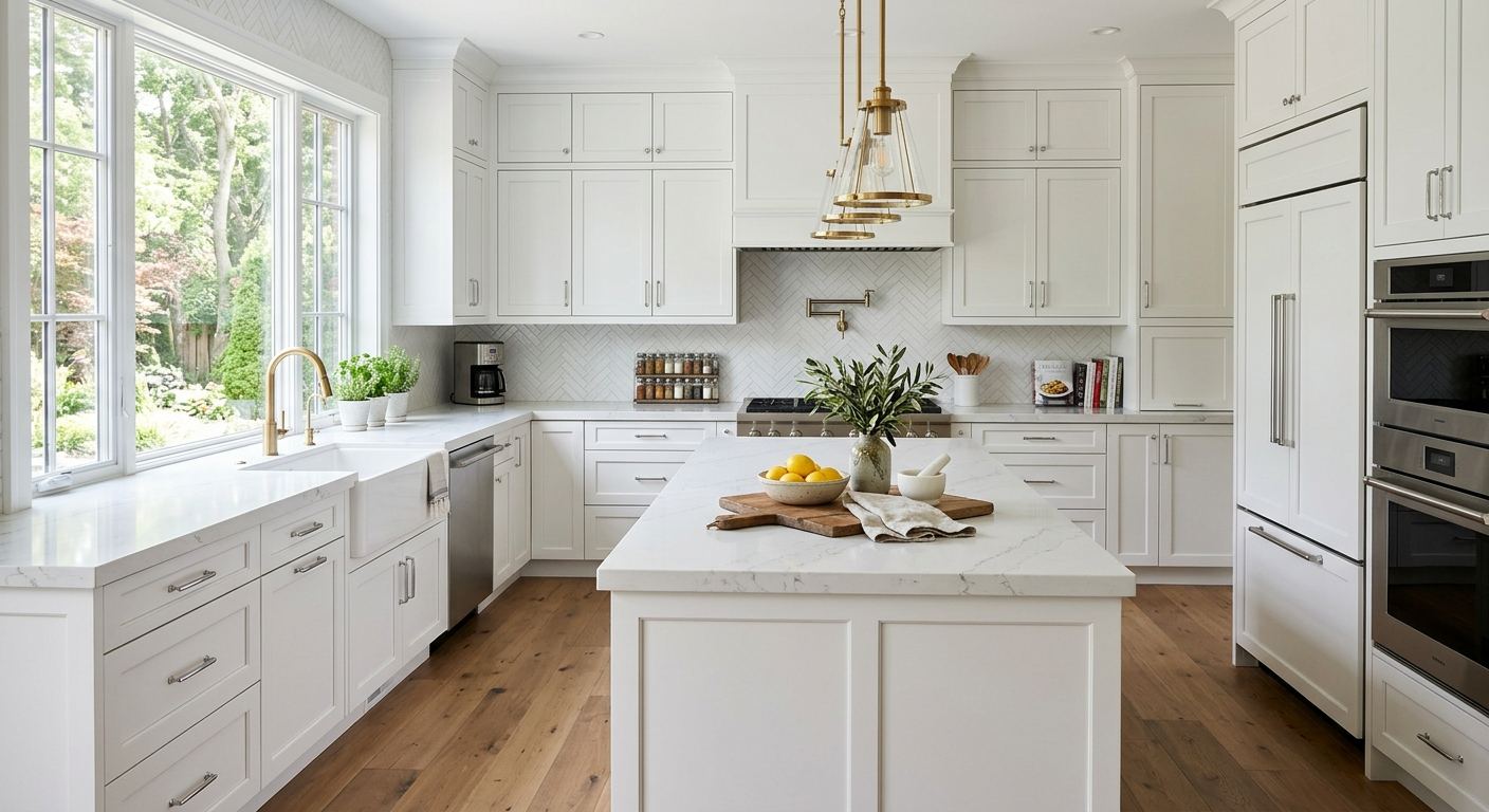 Modern kitchen renovation in Intercity, Ontario