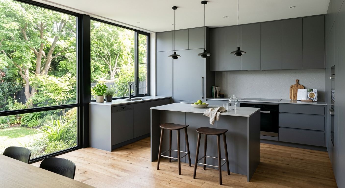 Kitchen renovation completed in Baden