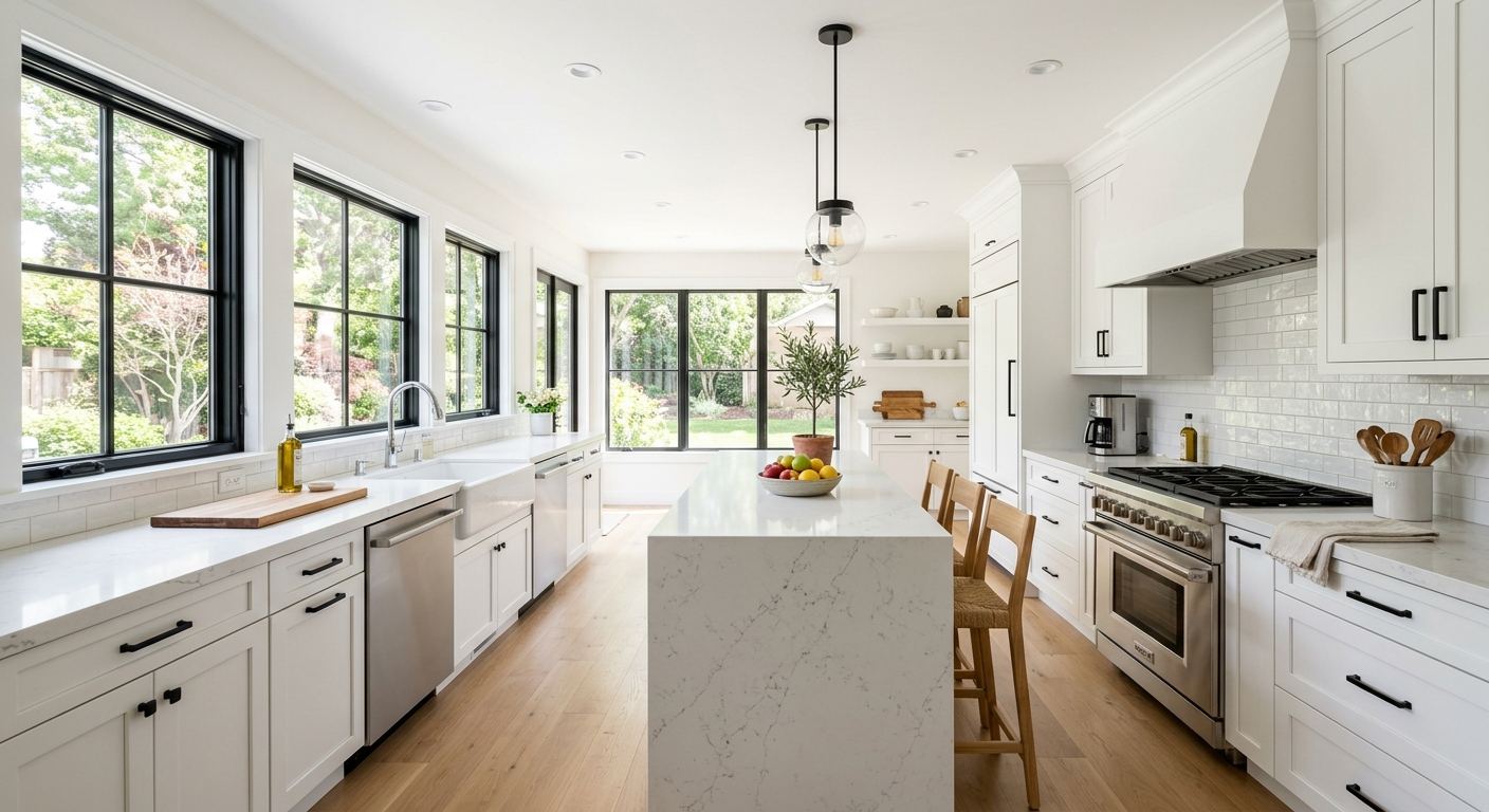 Kitchen remodel in Emo — new cabinets and countertops
