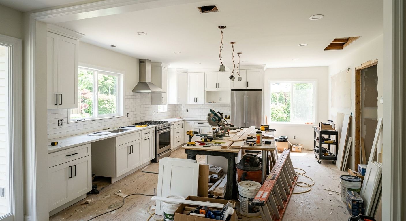 Custom kitchen design in Neebing