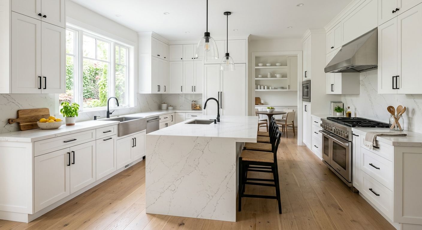 Kitchen remodel in Junction Area — new cabinets and countertops