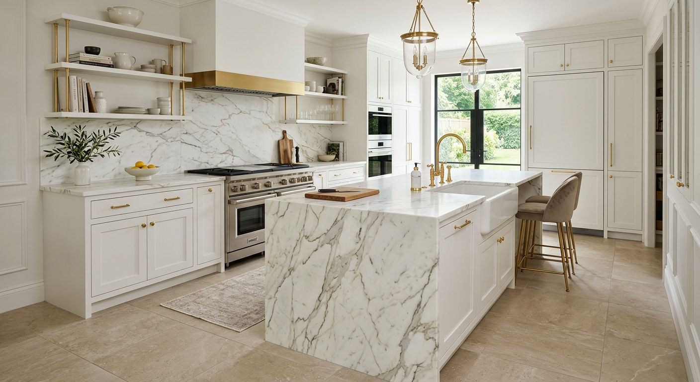 Kitchen renovation completed in Rustic