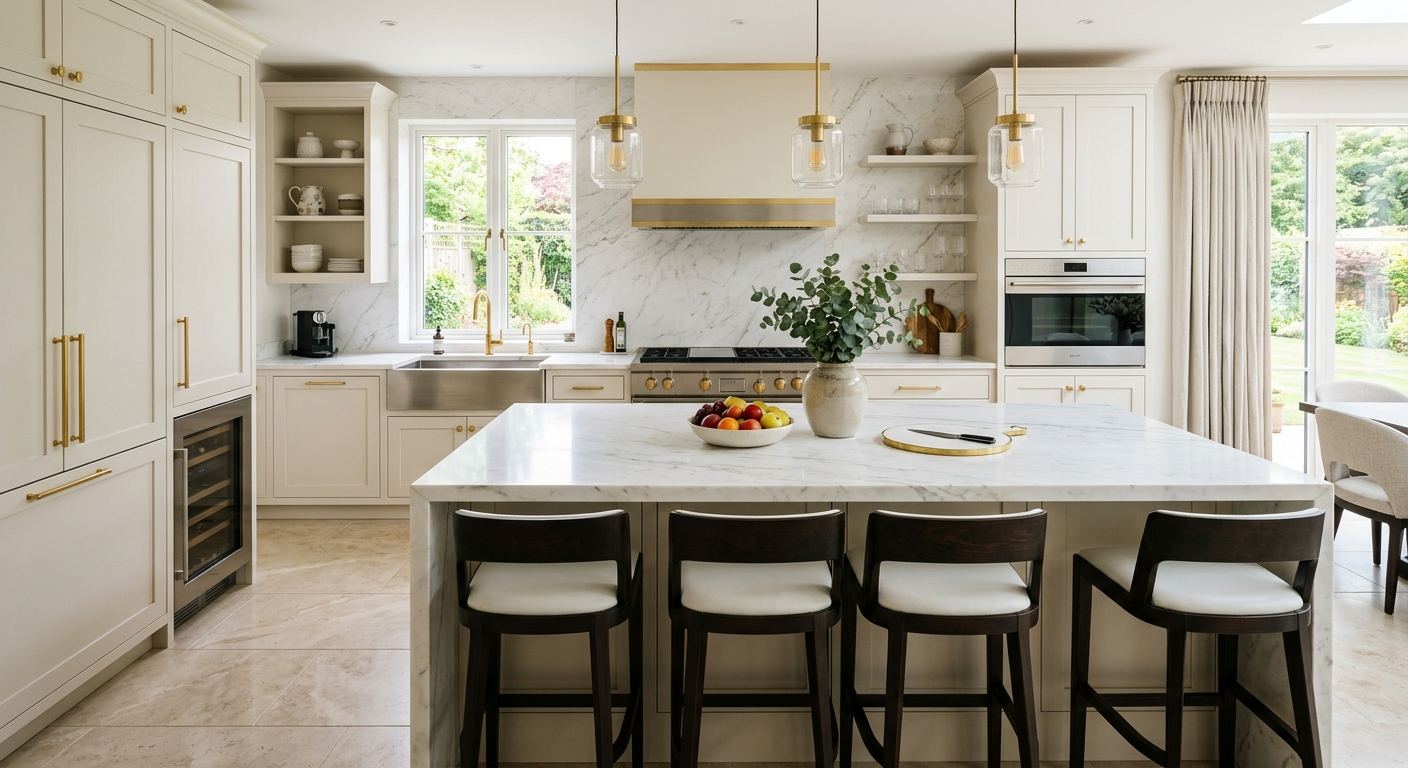 Modern kitchen renovation in Millbrook, Ontario