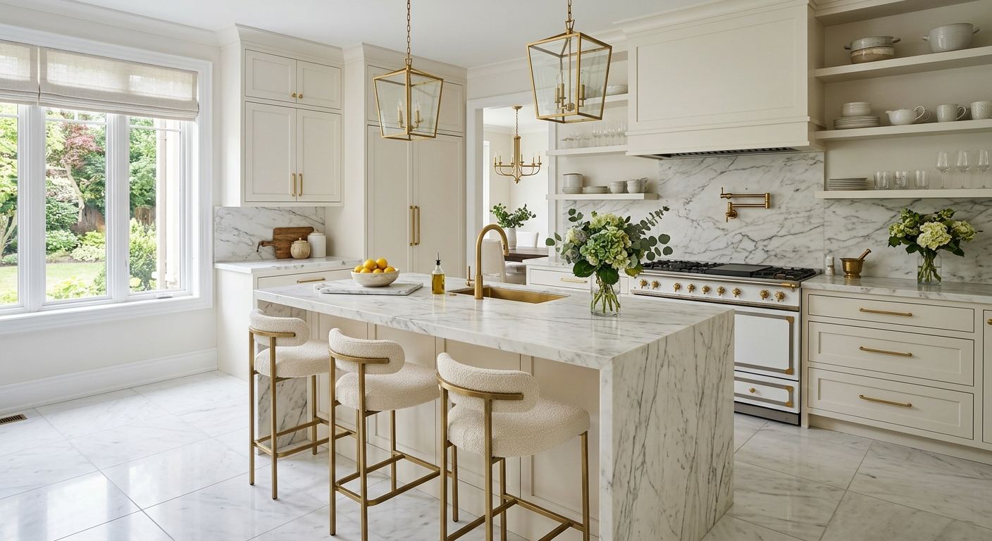 Modern kitchen renovation in Binbrook, Ontario