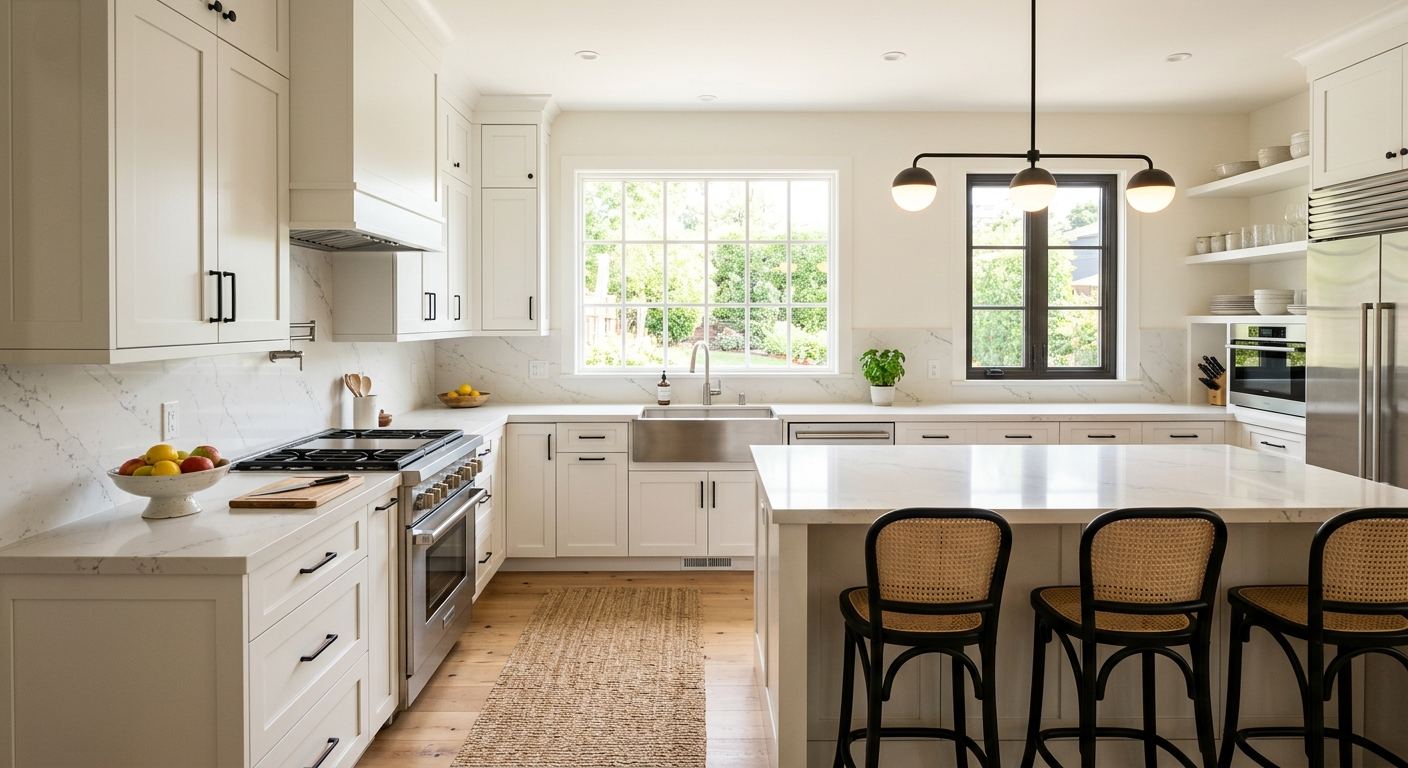 Modern kitchen renovation in Fiddlesticks, Ontario