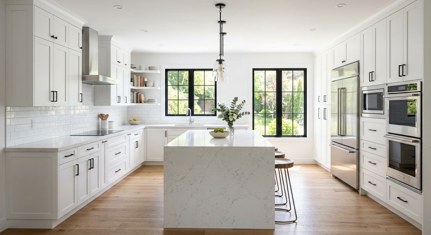 New kitchen installation in Hamilton, Ontario